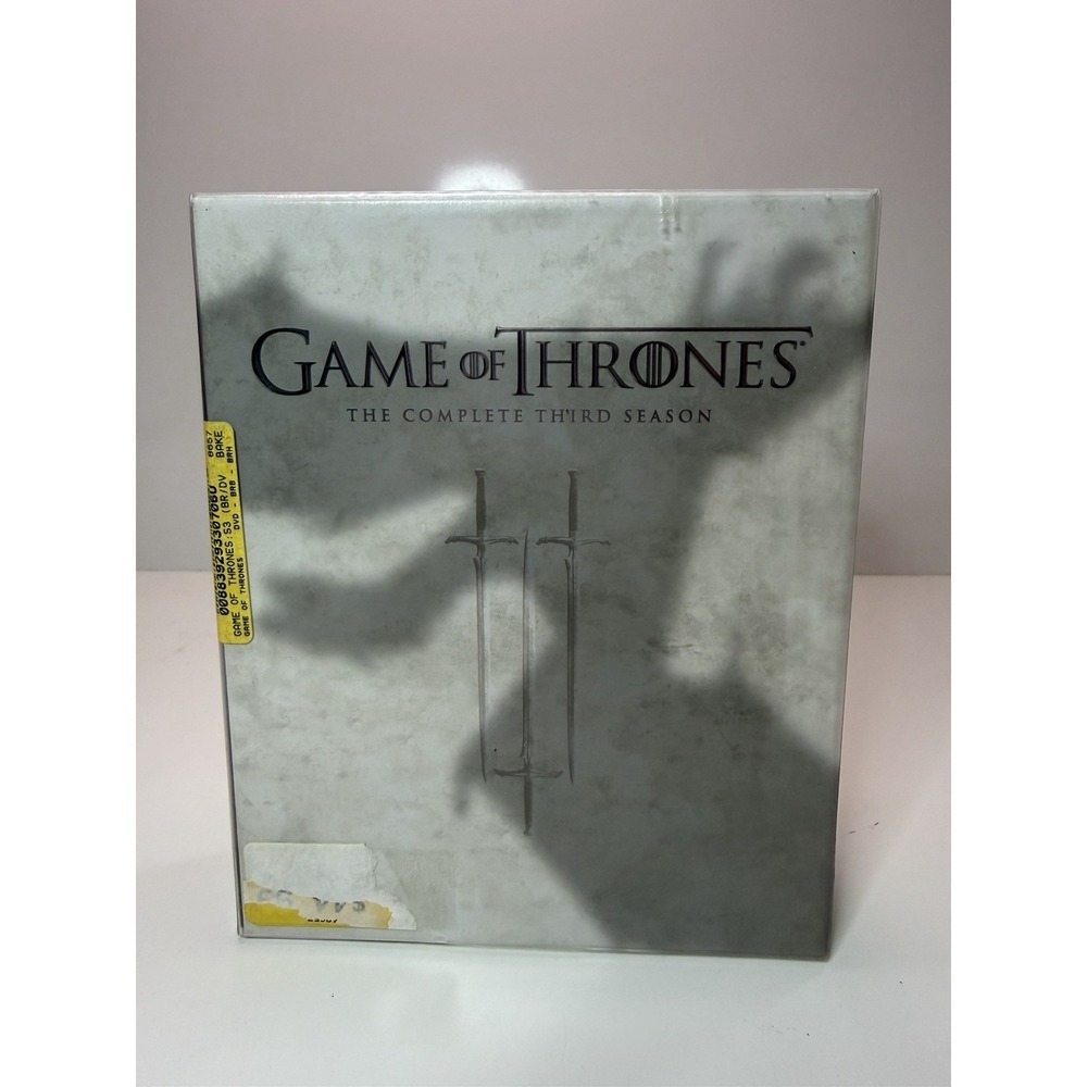 Game of Thrones Season 3 Complete DVD Box Set HBO w Slipcase